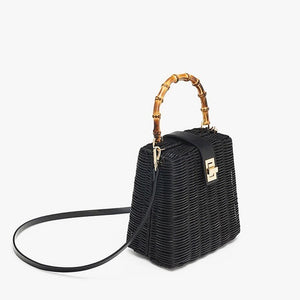 Luxury Handbags Women Boho Straw Braided handbags