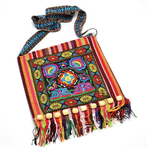 Hmong Vintage Chinese National Style Ethnic Shoulder Bag Embroidery