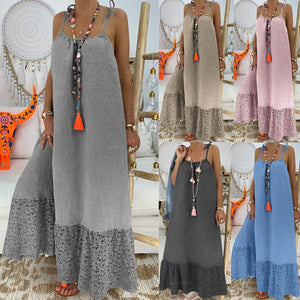 Summer Women Dress 2019 Casual Sexy Bohemian Patchwork Tunic Beach Dress Sundress  A line Dress Female Brand