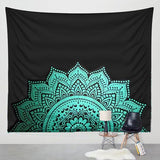 Printed Lotus Tapestry Bohemia Boho Mandala Tapestry Wall Hanging For Wall Decoration Hippie Tapestry Beach Towel Mat