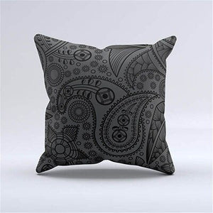 Paisley Geometric Cushion Pillow Bohemia India Abstract Flower Pillow Case Morocco Beauty Chair For Sofa Throw 43Cm Linen Plain