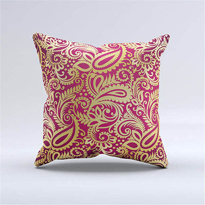 Paisley Geometric Cushion Pillow Bohemia India Abstract Flower Pillow Case Morocco Beauty Chair For Sofa Throw 43Cm Linen Plain