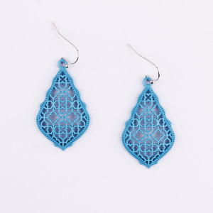 ZWPON Bohemian Gold Filigree Hollow Teardrop Earrings 2018 Famous Brand Jewelry Boho Fashion Women's Morocco Statement Earrings