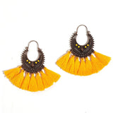 Fashion Handmade Tassel Earrings for Women Bohemia Ethnic Vintage Boho Fringe Statement Earring Charm Jewelry Gifts