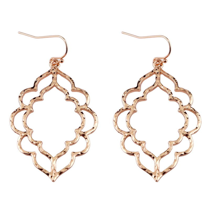 ZWPON 2018 Zinc Alloy Morocco Festival Springtime Filigree Earrings Women Inspirational Jewelry Mothers Day Gifts Wholesale