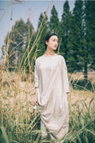 Plus Size Cotton And Linen Retro Women's Dress Robes Morocco,Turkey's robes Dresses Loose Long Dress Bohemian women maxi dresses