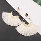 Handmade Bohemian Big Tassel Earrings for Women Lady Female Fringe Earring Brincos Fashion Statement Jewelry