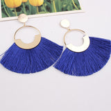 Handmade Bohemian Big Tassel Earrings for Women Lady Female Fringe Earring Brincos Fashion Statement Jewelry