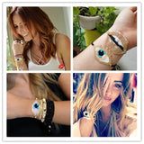 Go2boho Evil Eye Bracelet MIYUKI Evil Eye Bracelets Gold Delica Seed Beads Women Jewelry Pulsera Tassel Boho Gifts