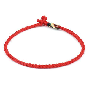 DIEZI Ethnic Dropship Couple Red Blue Bracelets For Women Men Lucky String Handmade Weave Cotton Rope Bracelets Boho Girls Gift