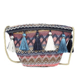 Tassel Messenger Bag Boho Tote