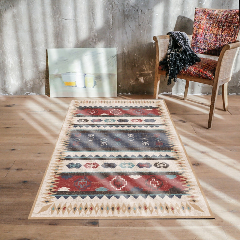 Bohemian Carpets Rugs for Living Room Bedroom Carpet Hallway Kitchen Doormat Morocco Style Geometric Kitchen Non-Slip Area Rug