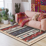 Bohemian Carpets Rugs for Living Room Bedroom Carpet Hallway Kitchen Doormat Morocco Style Geometric Kitchen Non-Slip Area Rug