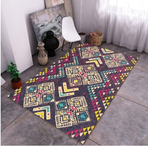 Bohemian Style Carpet Morocco Ethnic Carpets For Living Room Bedroom Rugs Home Carpet Floor Door Delicate Area Rug Fashion