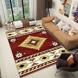 Bohemian Style Carpet Morocco Ethnic Carpets For Living Room Bedroom Rugs Home Carpet Floor Door Delicate Area Rug Fashion