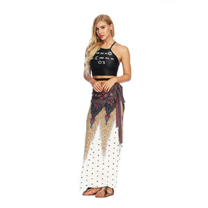 Womail Women skirt Summer Fashion  Loose Trousers Baggy Boho Aladdin Harem Skirt Casual Daily 2019 dropship f9