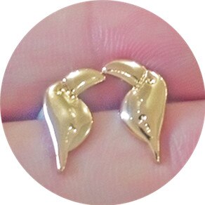 Golden Silver Women Earrings Femme Swan Dogs Paw Animal Ethnic Boho Jewelry