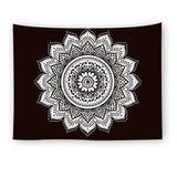 New Hippie Tapestry Printed Lotus Tapestry Bohemia Mandala Tapestry serviette plage Wall Hanging For Wall Decoration Yoga Mat