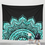 New Hippie Tapestry Printed Lotus Tapestry Bohemia Mandala Tapestry serviette plage Wall Hanging For Wall Decoration Yoga Mat