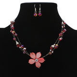 New Boho Bohemian Choker Crystal Necklace Multi Layer Silver Short Beads Strand Shell Flower Jewelry Women