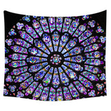 Gajjar Art Notre Dame wall digital print tapestry Decor Religious Boho Wall Carpet Bohemia Beach Blanket Decor