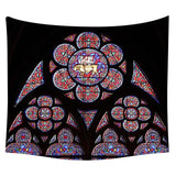 Gajjar Art Notre Dame wall digital print tapestry Decor Religious Boho Wall Carpet Bohemia Beach Blanket Decor