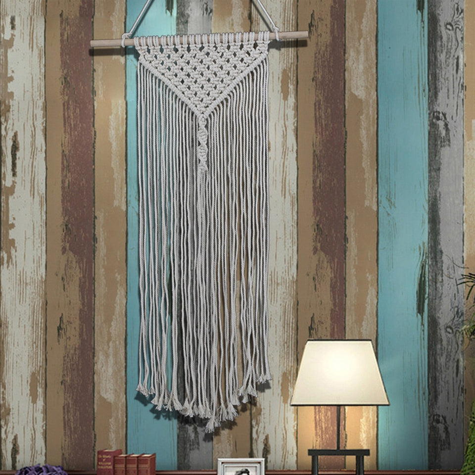 Macrame Wall Hanging Bohemian Tapestry With Lace Wedding Decoration Backdrop Boho Decor Wall Art Handmade Cotton