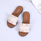 Women Flip Flops Ladies Slipper Summer Beach boho Shoes Woman Solid Color Flat Heel Slipper Chaussures GSE630