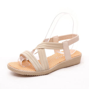 GTIME 2019 Women's Sandals Bohemian Comfortable Ladies Shoes Beach Gladiator Sandals Women's Shoes