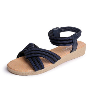 GTIME 2019 Women's Sandals Bohemian Comfortable Ladies Shoes Beach Gladiator Sandals Women's Shoes