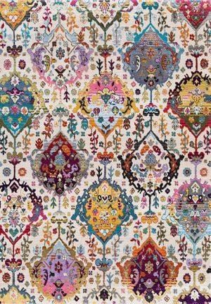 Morocco Style Anti-Skid Jacquard Carpet for Living Room Floor Mat Floral Absorbent Non-Slip Bohemian Turkish Retro Area Rugs