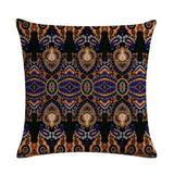 Morocco Style Geometric Cushion Cover Cotton Linen Bohemian Flowers Decorative Pillows Cover Home Decor Sofa Chair Throw Pillows