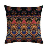 Morocco Style Geometric Cushion Cover Cotton Linen Bohemian Flowers Decorative Pillows Cover Home Decor Sofa Chair Throw Pillows