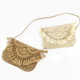 Messenger Bags Summer Boho Tassel Crossbody  Shoulder Beach Bag Flap