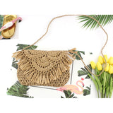 Messenger Bags Summer Boho Tassel Crossbody  Shoulder Beach Bag Flap